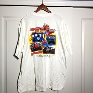Vintage NHRA 2004 Inaugural Cajun Sports National T Shirt Belle Rose, LA XXL